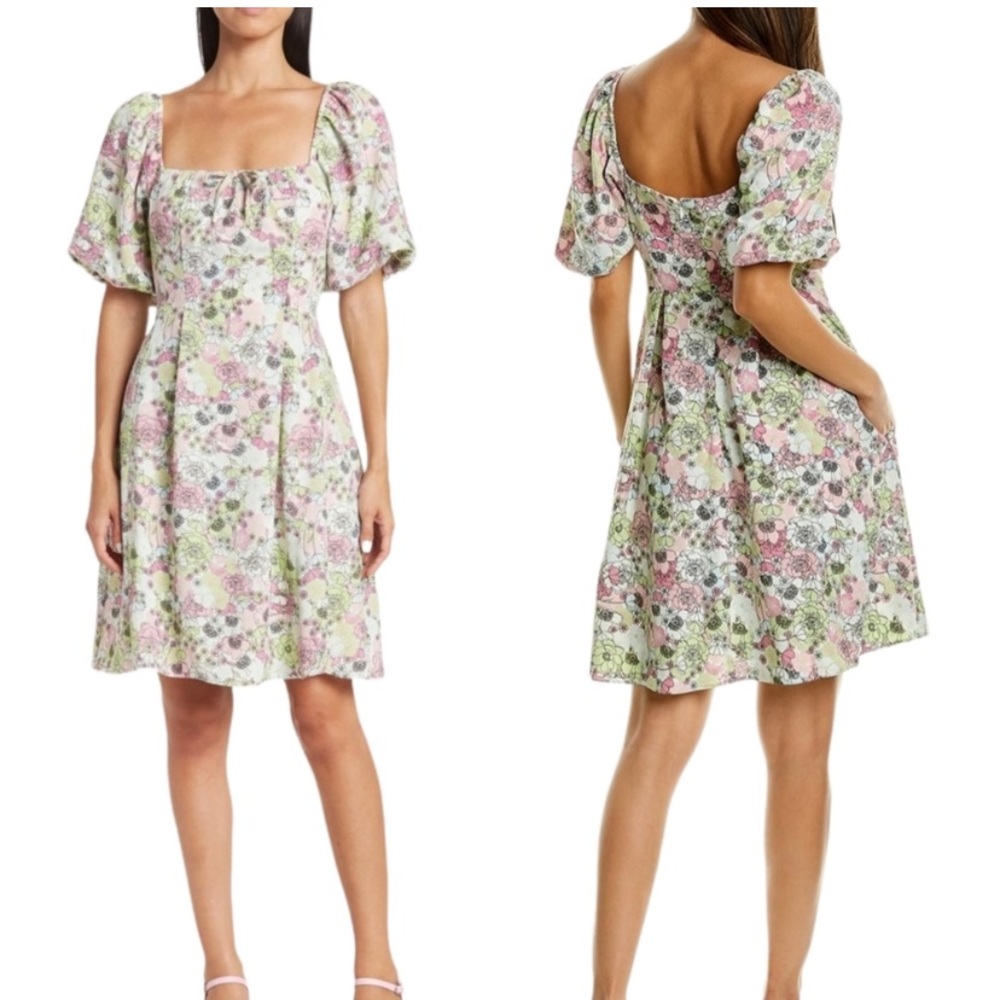 BCBG floral dress